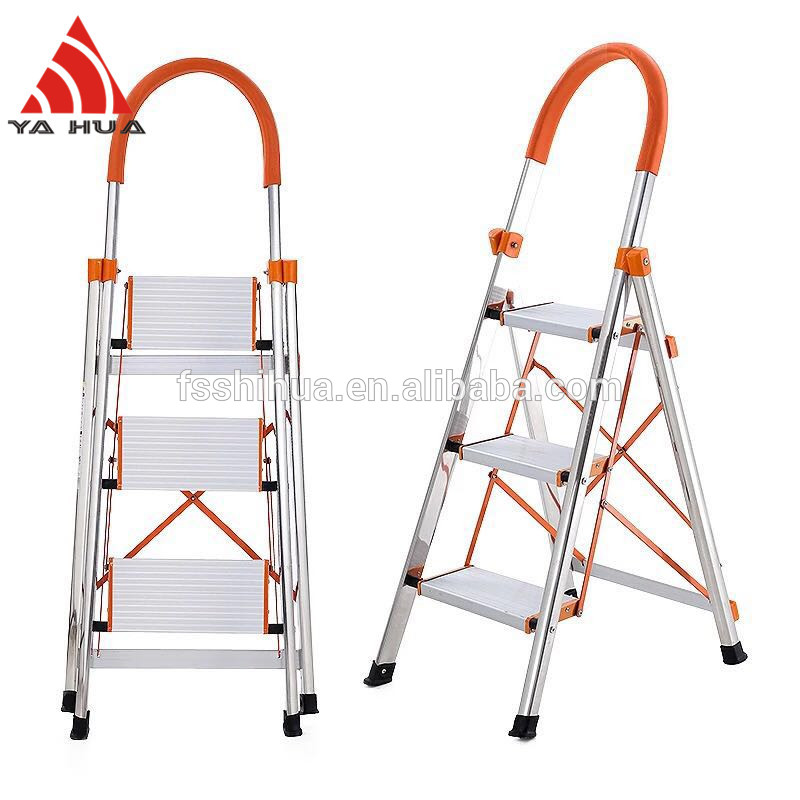 hot sale portable A shape Aluminium folding step ladder